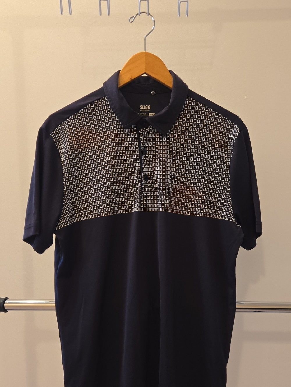 Sligo Black Performance Golf Polo
